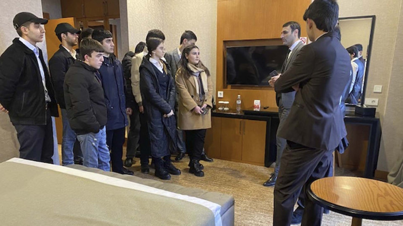 Tələbələrin “Premium” hotelinə ekskursiyası baş tutub