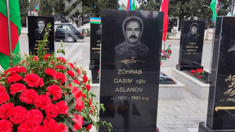 Şəhid Zöhrab Aslanovun mövlududur