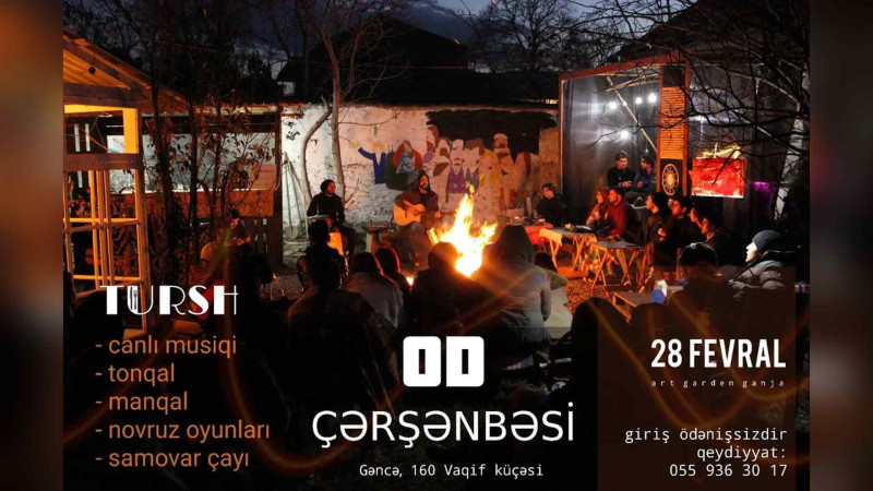 “Tursh” kafesində Od Çərşənbəsi qeyd ediləcək