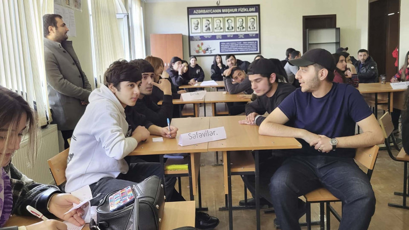 Peşə təhsil mərkəzində intellektual oyun təşkil olunub