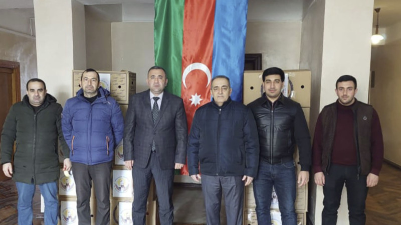 Nizami Bələdiyyəsi Türkiyə üçün yardım göndərib