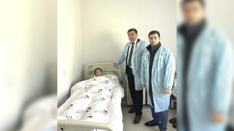 “Kəpəz”in bıçaqlanan azarkeşi ziyarət olunub