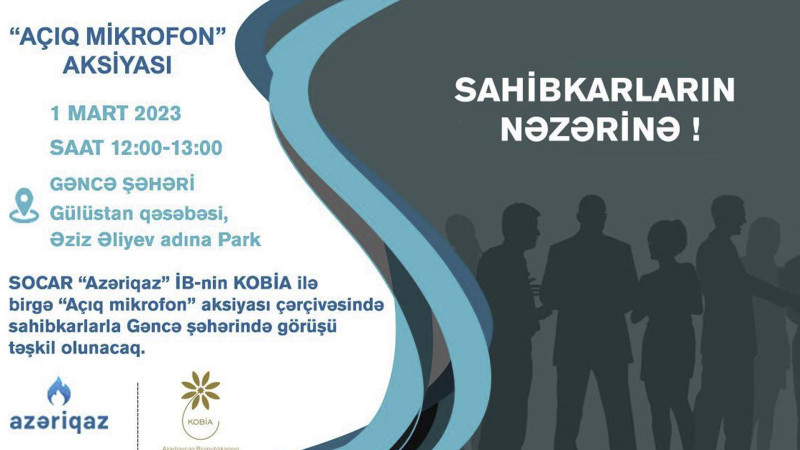“Azəriqaz” sahibkarlarla görüş keçirəcək