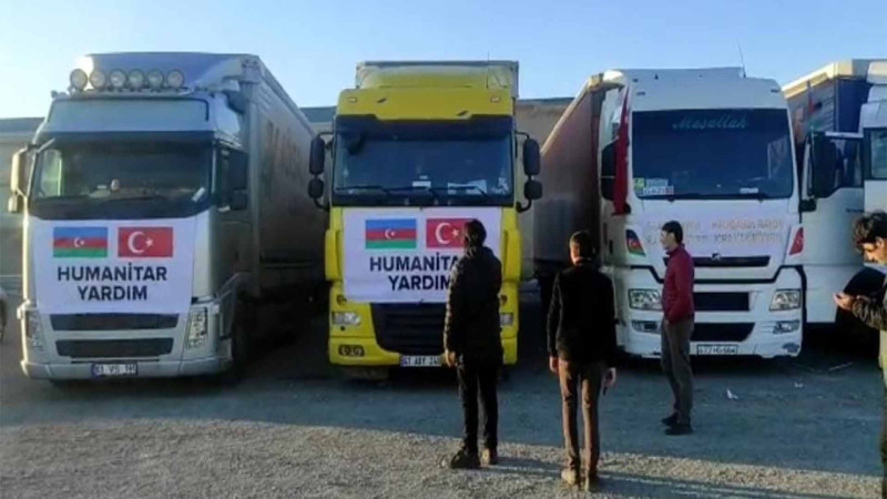 Dördüncü yardım karvanı qardaş ölkəyə yola salınıb