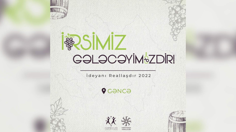 İrsimiz Gələcəyimizdir layihəsinə qeydiyyat aparılır