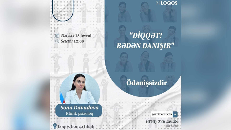 “Diqqət! Bədən danışır” adlı seminar baş tutacaq