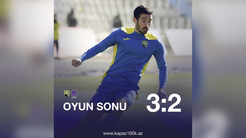 “Kəpəz” uzun müddətdən sonra azarkeşlərinə qələbə sevinci yaşadıb