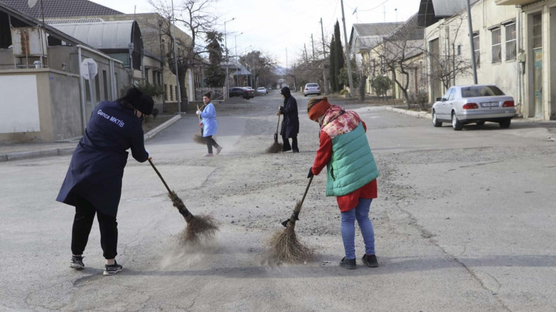 MKTİB işçiləri daha bir ərazini təmizləyiblər