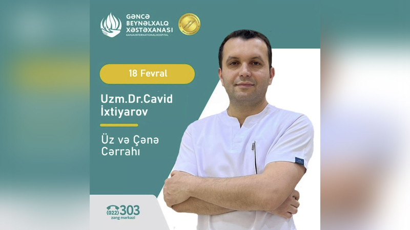 Üz-çənə cərrahı pasiyentləri pulsuz qəbul edəcək