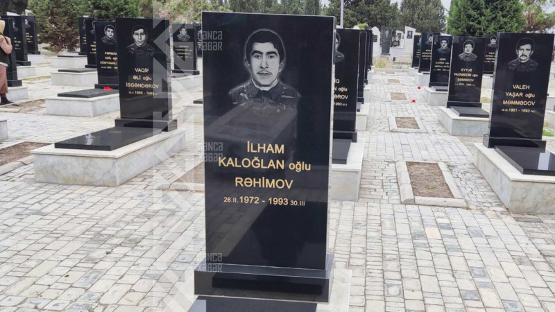 Şəhid İlham Rəhimovun mövlududur