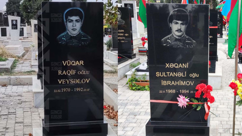 İki şəhidimizin mövlududur