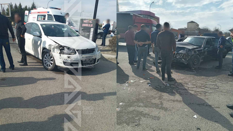 İşıqforun işləmədiyi dördyolda qəza baş verib