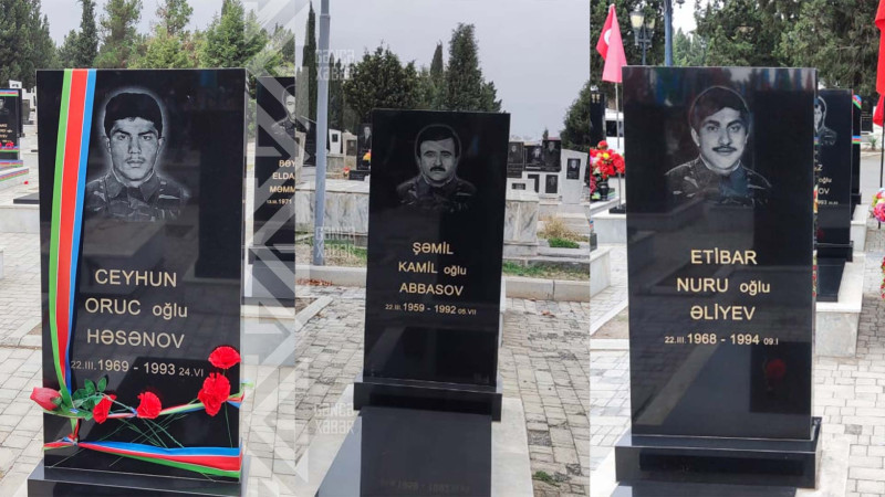 Bu gün Birinci Qarabağ müharibəsinin 3 şəhidinin mövlud günüdür