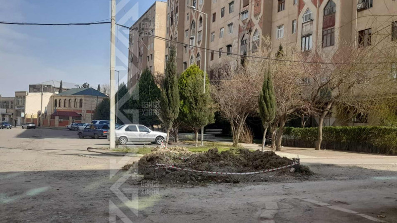 Küçələrin birində kommunal qəza baş verib