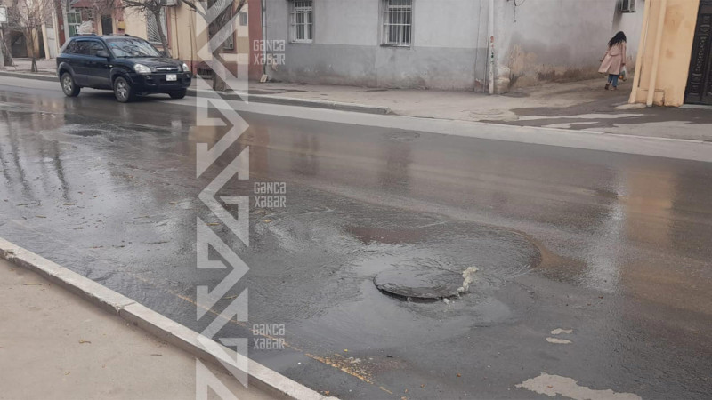 Nəriman Nərimanov prospektində kommunal qəza olub