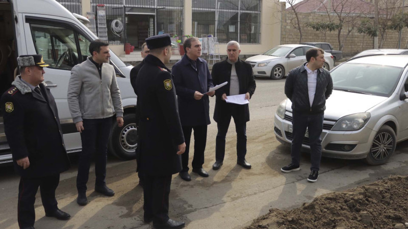 Bir sıra ərazilərdə tikintilərlə bağlı reydlər keçirilib