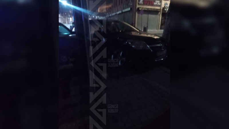 “Xəmsə” parkının yanında qəza baş verib