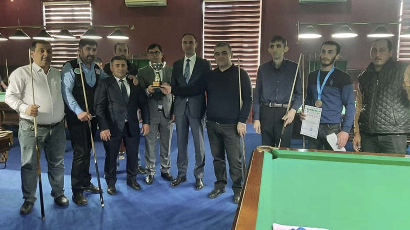 Bilyard üzrə “Gəncə kuboku” baş tutub