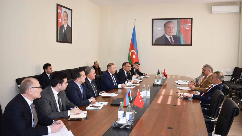 ADAU Türkiyədən gələn qonaqları qəbul edib