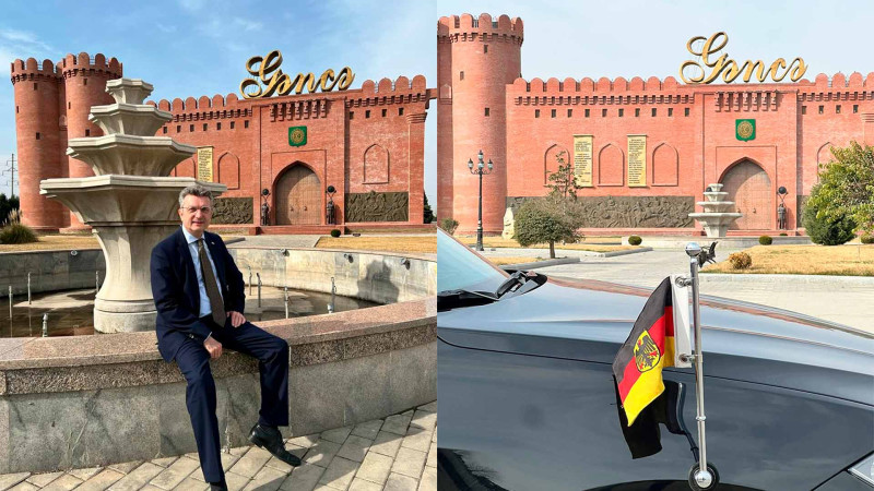 Almaniyanın səfiri şəhərimizin qonağı olub