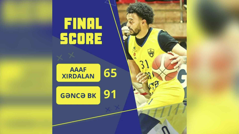 Gəncə BK Azərbaycan Kubokunun yarımfinalına vəsiqə qazanıb