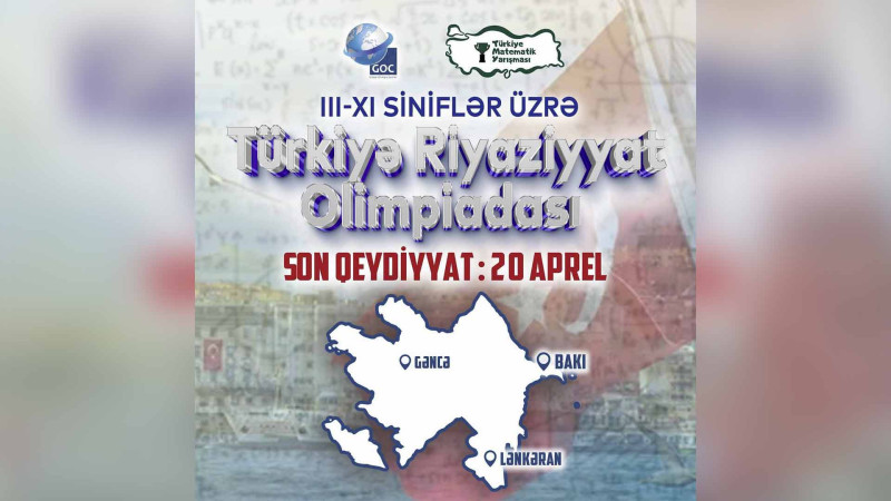 Türkiyə Riyaziyyat Olimpiadasına qeydiyyat aparılır