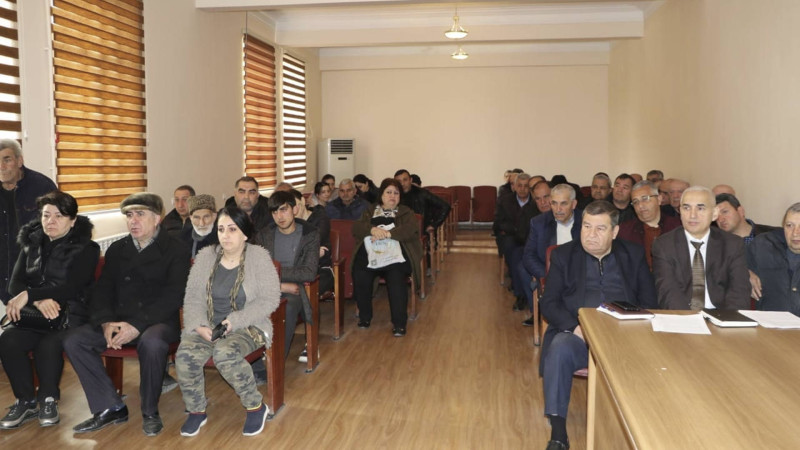 Gəncədə növbəti vətəndaş qəbulu baş tutub