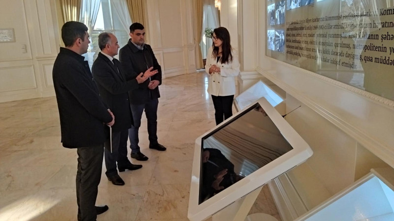 Süleyman Əliyev mədəniyyət idarələrinə baş çəkib