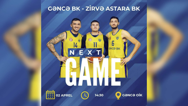 “Zirvə Astara” “Gəncə” BK-nın qonağı olacaq