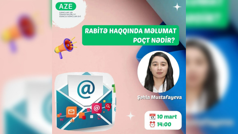 Gənclər üçün rabitə ilə bağlı təlim keçiriləcək