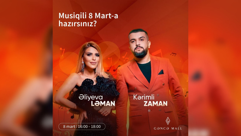 Bu gün “Gəncə Mall”da konsert keçiriləcək