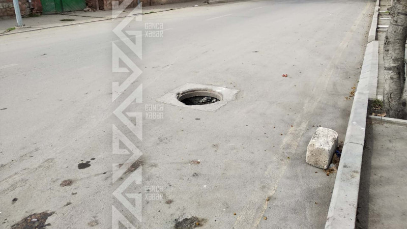 Qapaqsız lük Gəncə sakinlərinin probleminə çevrilib