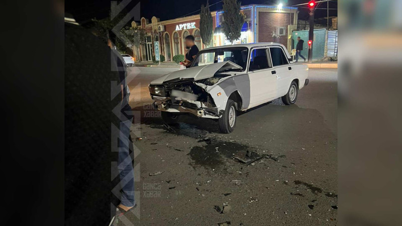 Yeni Gəncədə iki “VAZ” toqquşub