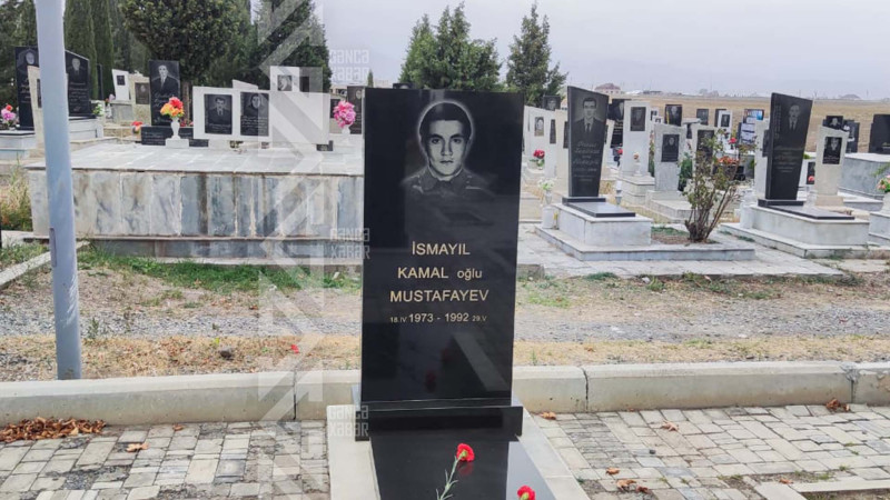 Şəhid İsmayıl Mustafayevin mövlududur