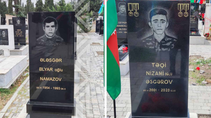 İki şəhidimizin mövlududur