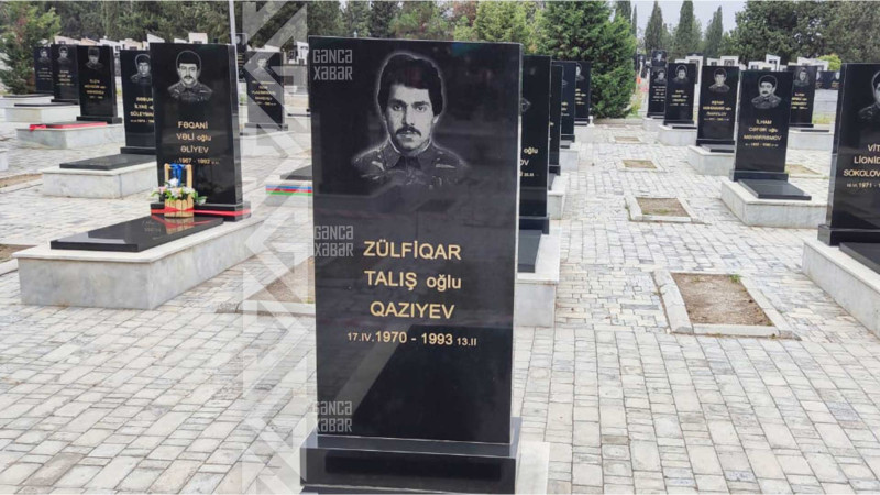 Şəhid Zülfiqar Qazıyevin mövlududur