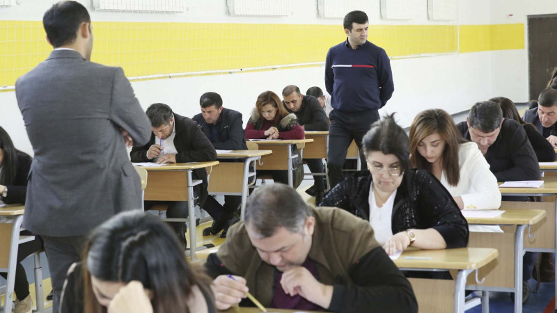 Direktorların işə qəbulu üçün imtahan keçirilib