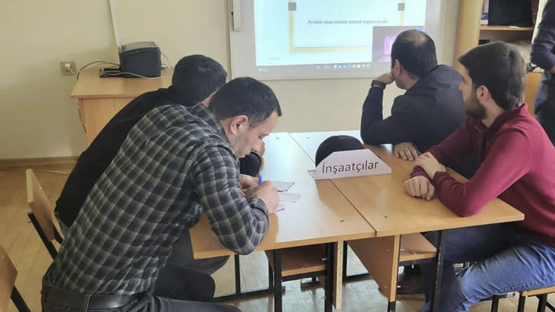 Peşə təhsil mərkəzində intellektual oyun baş tutub