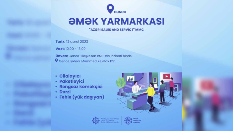 Məşğulluq Agentliyi əmək yarmarkası təşkil edir