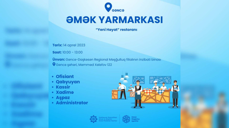 Əmək yarmarkası təşkil olunacaq