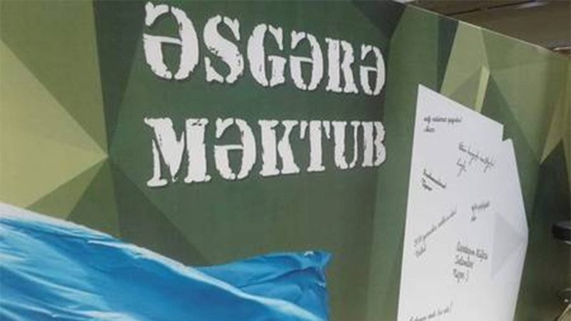 İki gün “Əsgərə məktub” layihəsi keçiriləcək