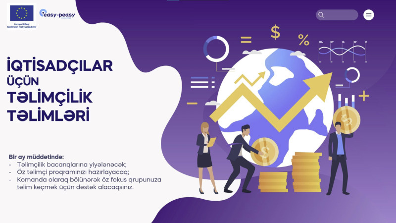Gənclər Bakıda ödənişsiz iqtisadiyyat təlimləri keçə bilərlər
