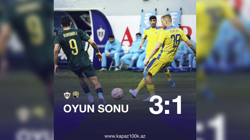 “Kəpəz” “Qarabağ”a uduzub