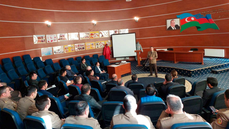 “Rabitə manqa komandirləri” kateqoriyası üzrə kurs keçirilib