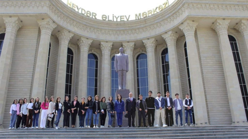 Gəncə Dövlət Universitetinin tələbələri ekskursiyada olublar