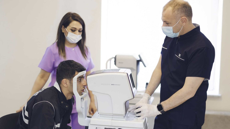 Sakinlər ödənişsiz müayinə və müalicə olunublar