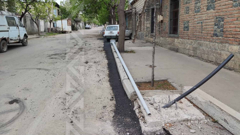 Bəzi küçələrin işıqlandırılması üzrə işlər gedir