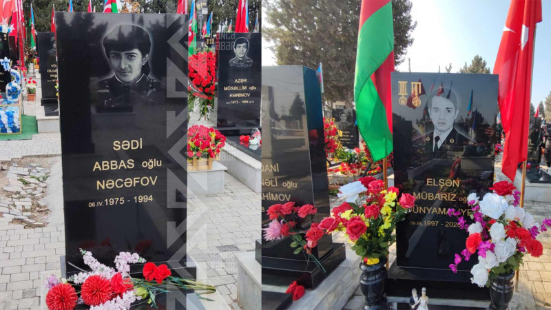 Şəhid Sədi Nəcəfov və Elşən Dünyamalıyevin mövlud günüdür
