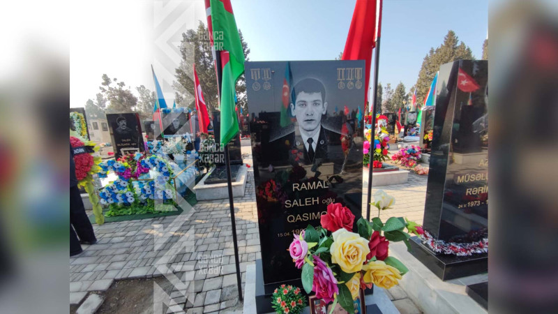 İki övladını vətənə əmanət edən şəhid Ramal Qasımovun doğum günüdür