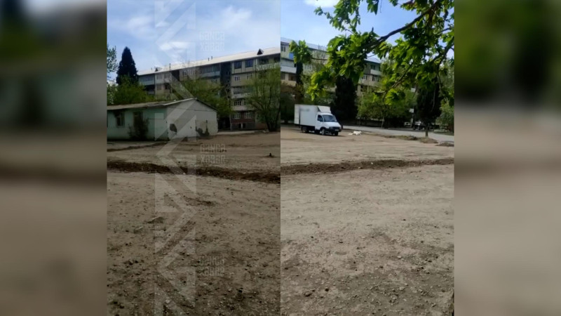 Mahrasa bağında sakinlərin narazılığına səbəb olan işlər dayandırılıb